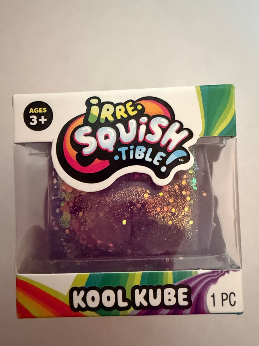 Kool Kube Kids Toy - Purple Glitter